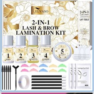 ELVASO 2-in-1 Lash & Brow Lamination Kit